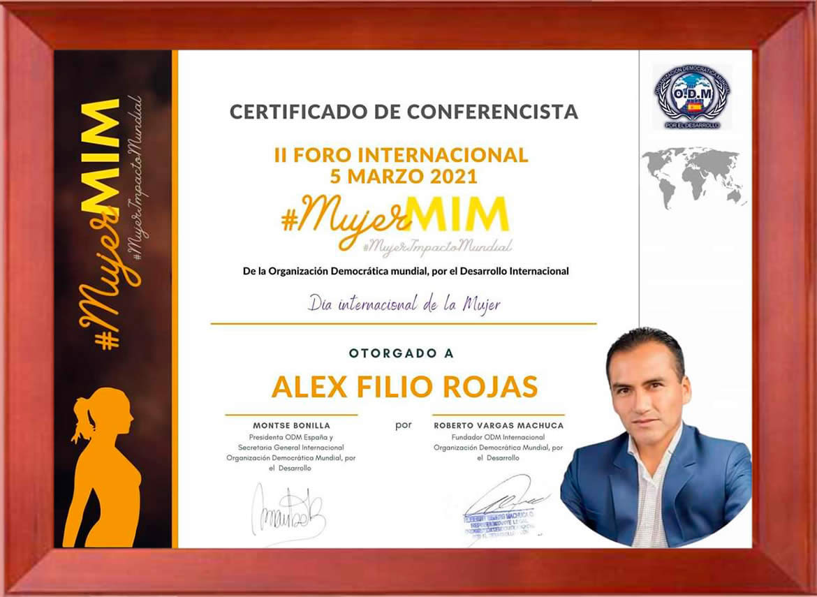 certificacion conferencista internacional